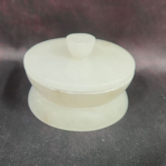 🔸️🔺️NIB Partylite Alabaster Tealight & Escential Jar Holder & Treasure Box - Picture 3 of 7